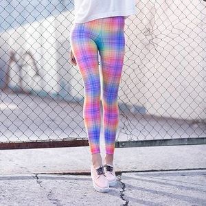 BlackMilk Rainbow Tartan Toasties
